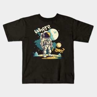 Where I Am Kids T-Shirt